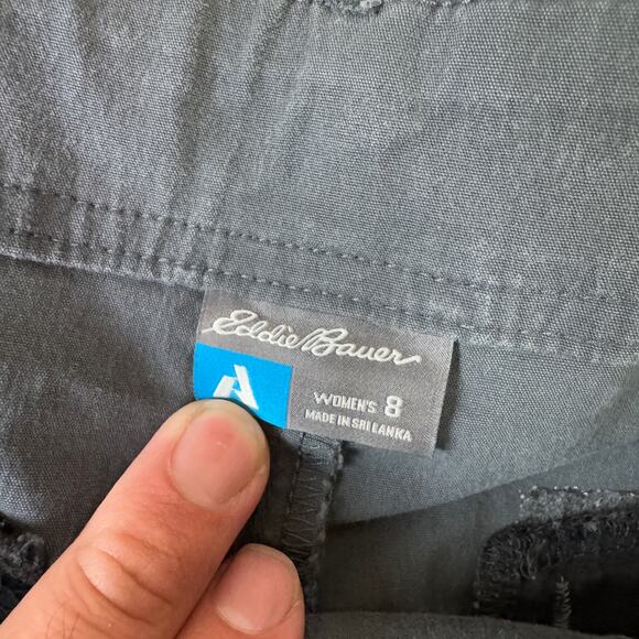 Eddie Bauer Utility 7" Inseam Casual Shorts US Women's 8 - Picture 3 of 5